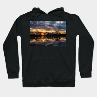 Bass Lake at Sunrise 2 Hoodie